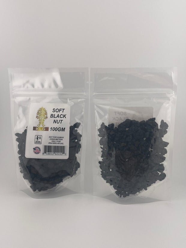 Soft Black Nut 100gm. *FOR PRAYER RITUALS ONLY*